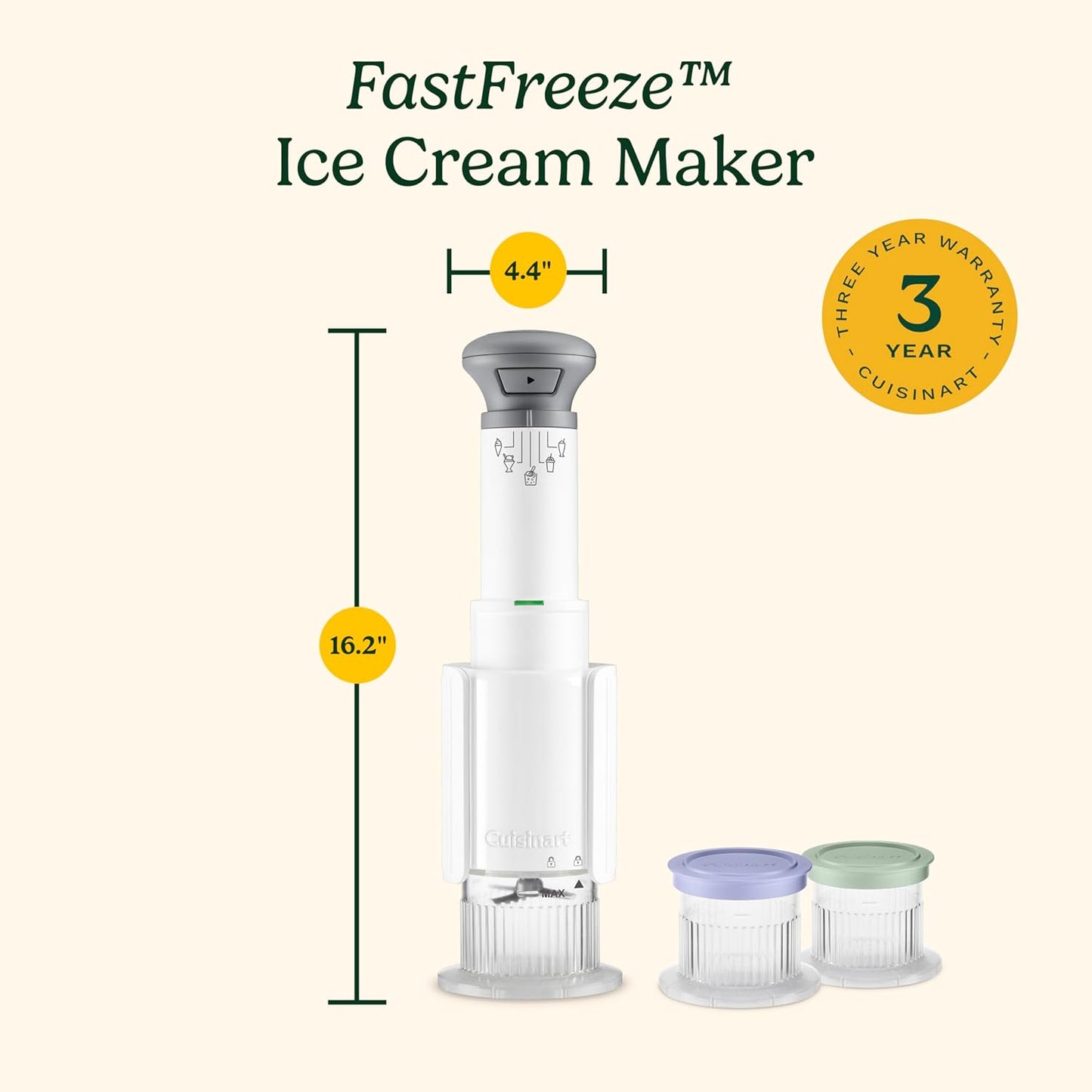 FastFreeze Treat Maker with Pints - SALE ENDS TONIGHT